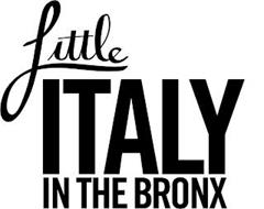 LITTLE ITALY IN THE BRONX