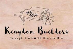 KINGDOM BUILDERS THROUGH HIM WITH HIM INHIM
