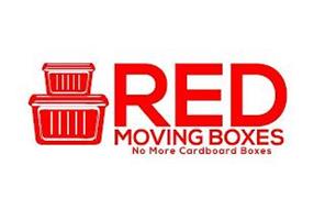 RED MOVING BOXES NO MORE CARDBOARD BOXES