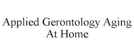 APPLIED GERONTOLOGY AGING AT HOME