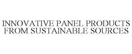 INNOVATIVE PANEL PRODUCTS FROM SUSTAINABLE SOURCES