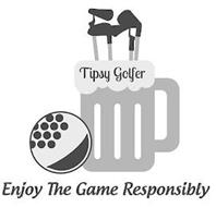 TIPSY GOLFER ENJOY THE GAME RESPONSIBLY