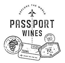 EXPLORE THE WORLD PASS PORT WINES HIGH QUALITY WINE BY ALTITUDE PROJECT PW 750ML ENJOY THE GO PAR AVION FLY BY AIR PW FLY WITH EASE, INT.