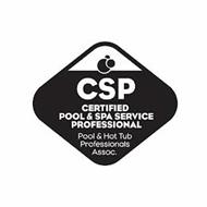 CSP CERTIFIED POOL & SPA SERVICE PROFESSIONAL POOL & HOT TUB PROFESSIONALS ASSOC.
