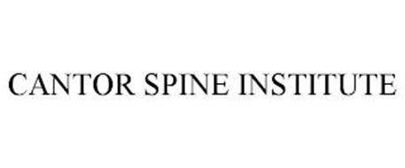 CANTOR SPINE INSTITUTE