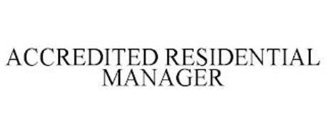 ACCREDITED RESIDENTIAL MANAGER