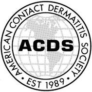 ACDS ·AMERICAN CONTACT DERMATITIS SOCIETY· EST 1989