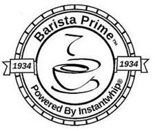 BARISTA PRIME POWERED BY INSTANTWHIP 1934 1934