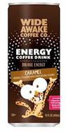 WIDE AWAKE COFFEE CO. ENERGY COFFEE DRINK DOUBLE ENERGY CARAMEL