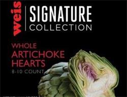 WEIS SIGNATURE COLLECTION WHOLE ARTICHOKE HEARTS 8 - 10 COUNT