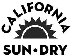 CALIFORNIA SUN · DRY