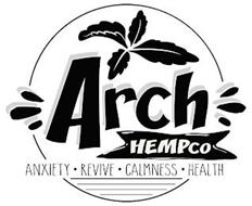 ARCH HEMPCO ANXIETY REVIVE CALMNESS HEALTH