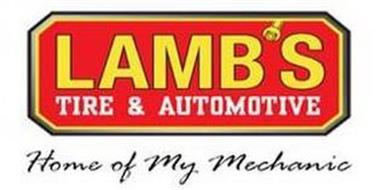 LAMB'S TIRE & AUTOMOTIVE HOME OF MY MECHANIC