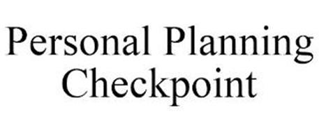 PERSONAL PLANNING CHECKPOINT