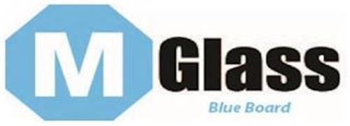 M GLASS BLUE BOARD