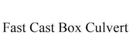 FAST CAST BOX CULVERT