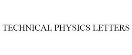 TECHNICAL PHYSICS LETTERS