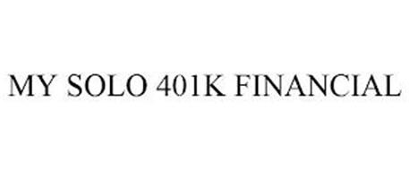 MY SOLO 401K FINANCIAL