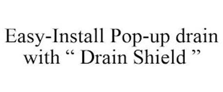 EASY-INSTALL POP-UP DRAIN WITH 