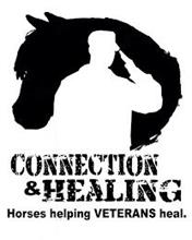 CONNECTION & HEALING HORSES HELPING VETERANS HEAL.