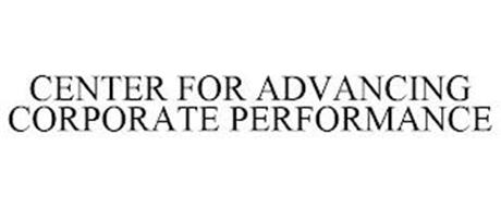 CENTER FOR ADVANCING CORPORATE PERFORMANCE