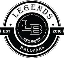 LEGENDS BALLPARK LB NEW JERSEY EST 2016