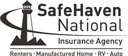 SAFEHAVEN NATIONAL INSURANCE AGENCY RENTERS · MANUFACTURED HOME · RV · AUTO