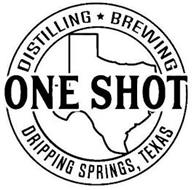ONE SHOT DISTILLING BREWING DRIPPING SPRINGS, TEXAS