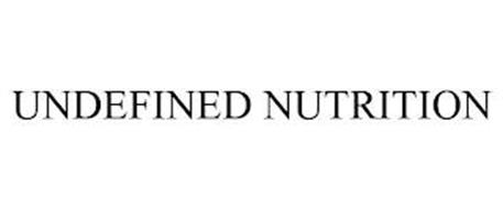 UNDEFINED NUTRITION