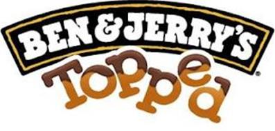 BEN & JERRY'S TOPPED