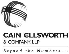 EC CAIN ELLSWORTH & COMPANY, LLP BEYOND THE NUMBERS . . .