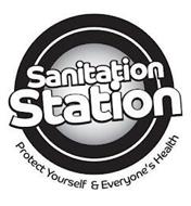 SANITATION STATION PROTECT YOURSELF & EVERYONE'S HEALTH