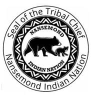 SEAL OF THE TRIBAL CHIEF NANSEMOND INDIAN NATION NANSEMOND INDIAN NATION