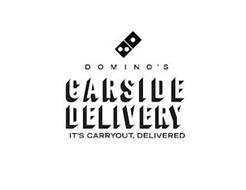 DOMINO'S CARSIDE DELIVERY IT'S CARRYOUT, DELIVERED