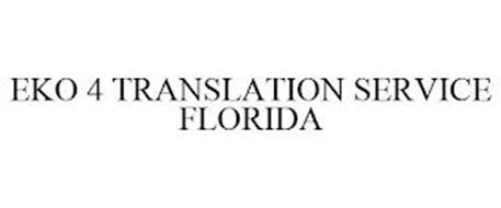 EKO 4 TRANSLATION SERVICE FLORIDA