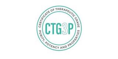 CTG3P CERTIFICATE OF THERAPEUTIC GRADE, PURITY, POTENCY AND PROPERTIES