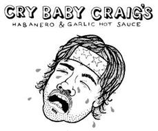 CRY BABY CRAIG'S HABANERO & GARLIC HOT SAUCE