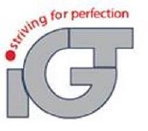 IGT STRIVING FOR PERFECTION