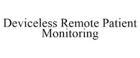 DEVICELESS REMOTE PATIENT MONITORING