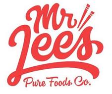MR LEES PURE FOODS CO.