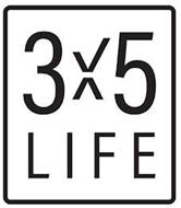 3 X 5 LIFE