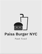 PAISA BURGER NYC FAST FOOD