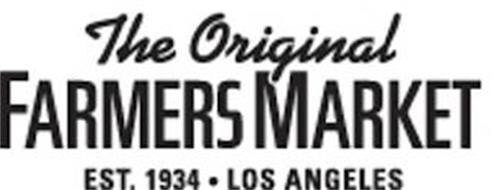 THE ORIGINAL FARMERS MARKET EST. 1934 ·LOS ANGELES