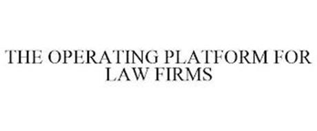 THE OPERATING PLATFORM FOR LAW FIRMS