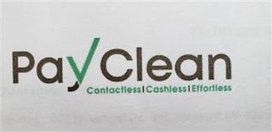 PAY CLEAN CONTACTLESS CASHLESS EFFORTLESS