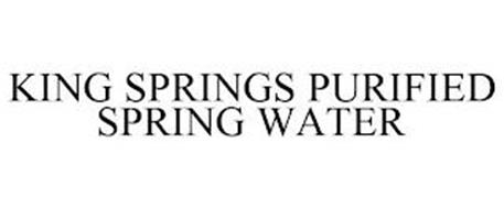 KING SPRINGS PURIFIED SPRING WATER