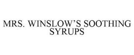 MRS. WINSLOW'S SOOTHING SYRUPS