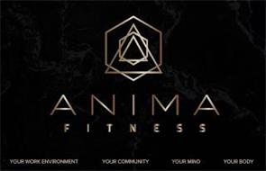 ANIMA FITNESS YOUR WORK ENVIRONMENT YOUR COMMUNITY YOUR MIND YOUR BODY