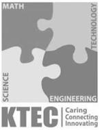 SCIENCE MATH TECHNOLOGY ENGINEERING KTEC CARING CONNECTING INNOVATING