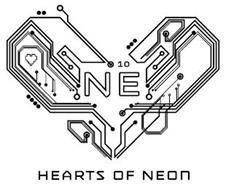 10 NE HEARTS OF NEON